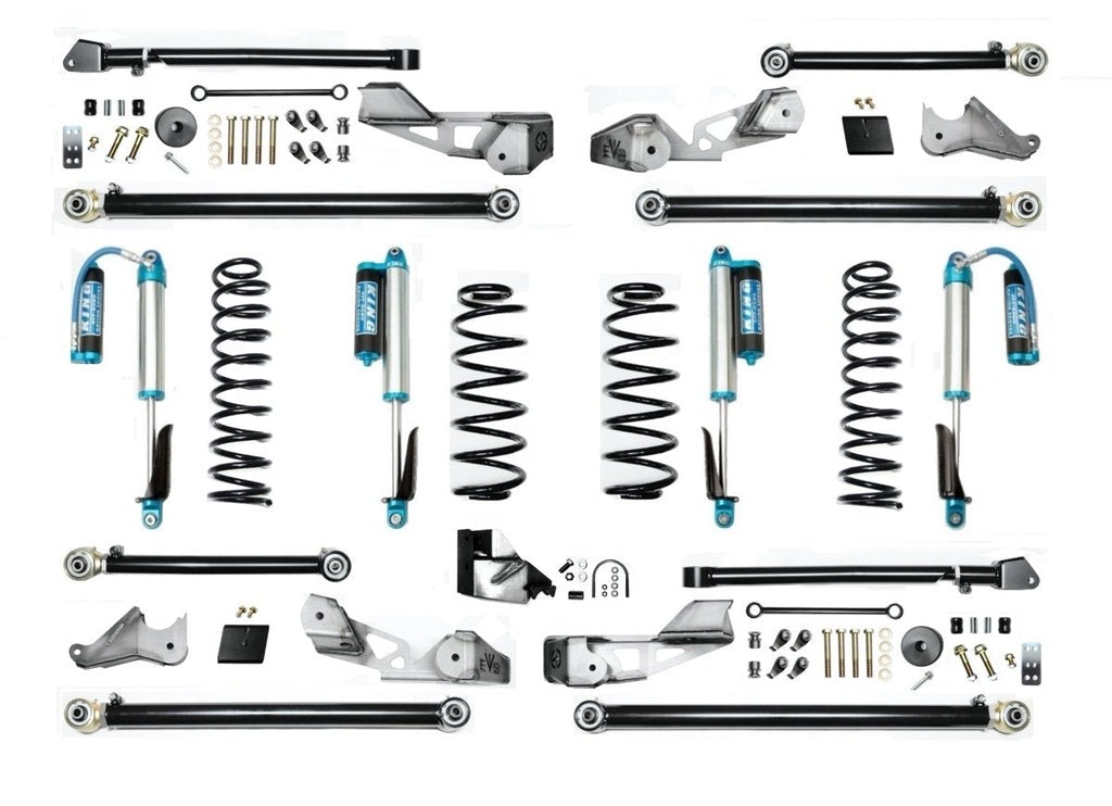 JLU (Gas) HD 4.5" HIGH CLEARANCE LONG ARM SUSPENSION SYSTEM ( 4 DOOR ONLY )