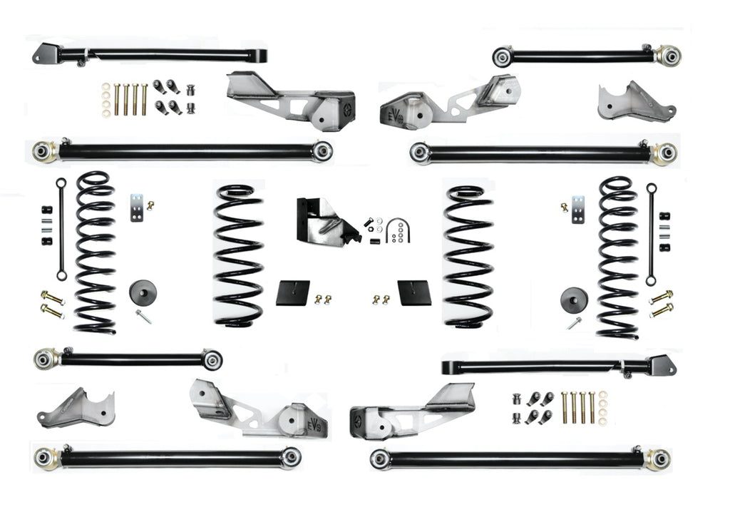 4.5" HIGH CLEARANCE LONG ARM SUSPENSION SYSTEM FOR JLU ( 4 DOOR ONLY )