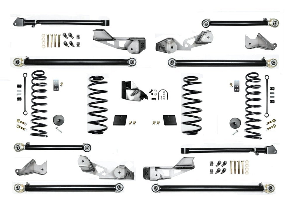 JLU (Gas) HD 4.5" HIGH CLEARANCE LONG ARM SUSPENSION SYSTEM ( 4 DOOR ONLY )