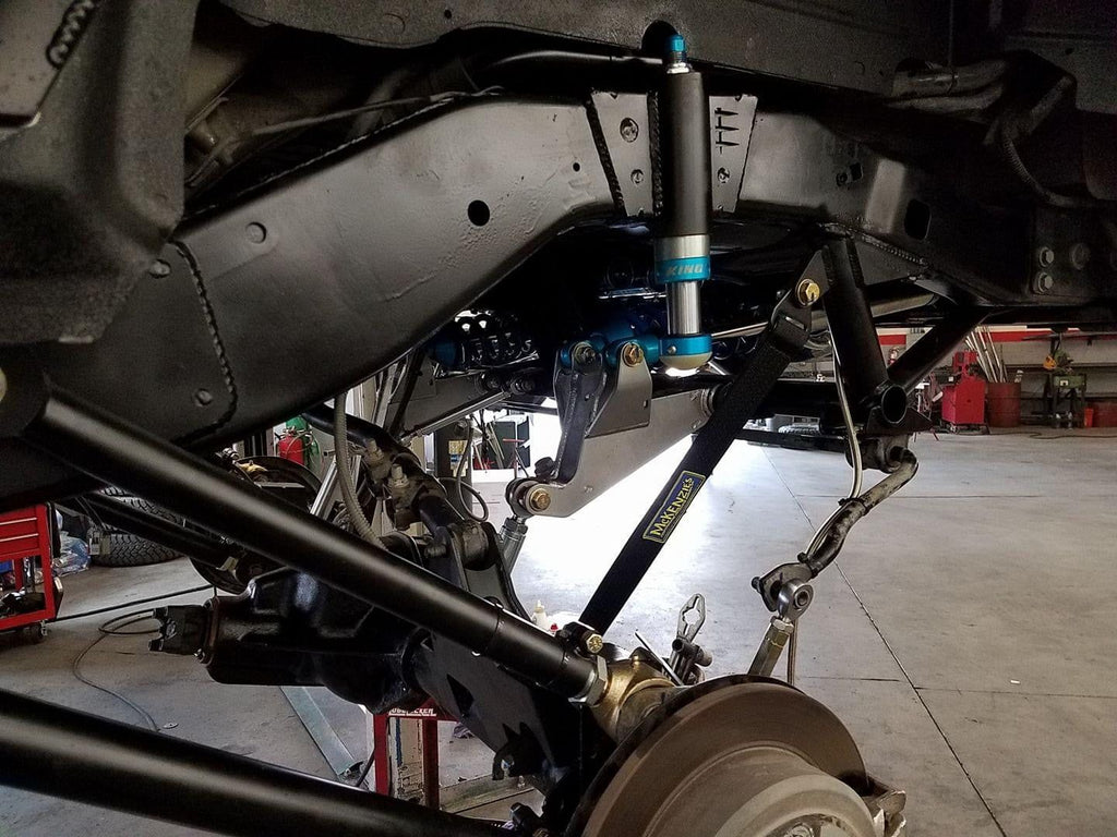 JK JKU REAR DOUBLE THROW DOWN EVOLEVER SYSTEM WITH KING COILOVER AND BYPASS SHOCKS JEEP WRANGLER
