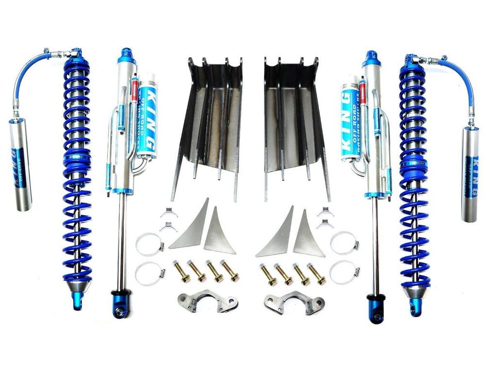 JK JKU FRONT DOUBLE THROW DOWN KING COILOVER BYPASS SHOCK SYSTEM ( DANA 30/44 ) JEEP WRANGLER