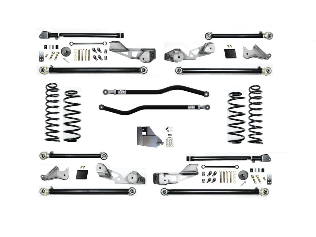 2.5 INCH LIFT DIESEL HIGH CLEARANCE LONG ARM JEEP WRANGLER JLU SUSPENSION SYSTEM FOR ( 4 DOOR ONLY )