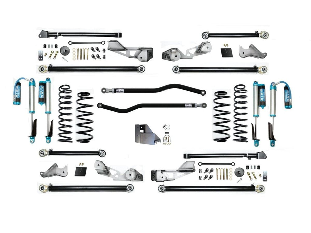 4.5 INCH LIFT GAS HIGH CLEARANCE LONG ARM JEEP WRANGLER JLU SUSPENSION SYSTEM ( 4 DOOR ONLY )