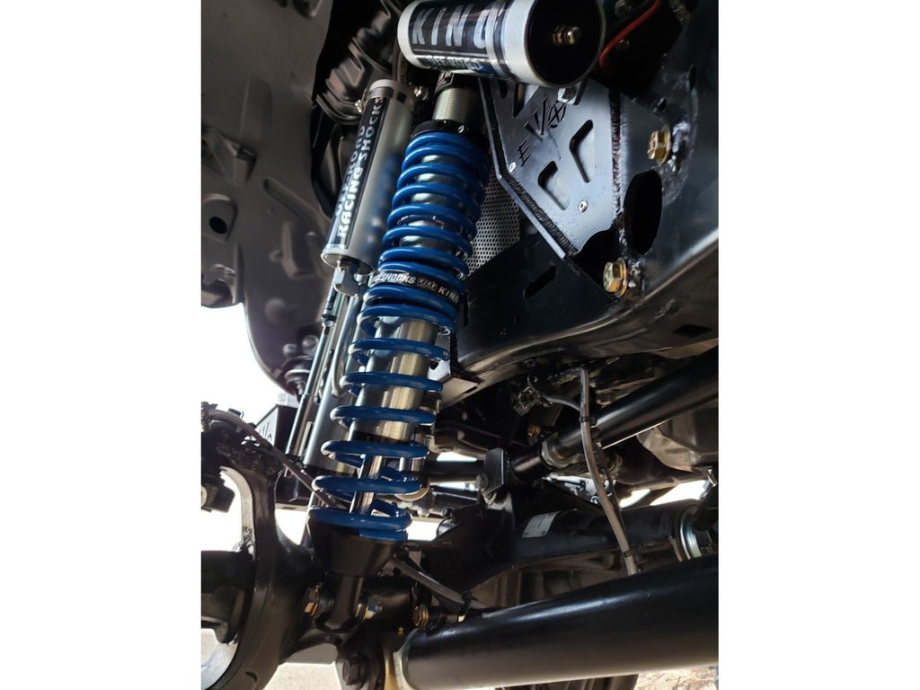JL/JT FRONT DOUBLE THROWDOWN, KING 2.5" COILOVER & BYPASS (BLACK) AFTERMARKET AXLE JEEP WRANGLER GLADIATOR