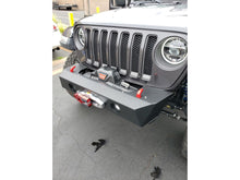 Load image into Gallery viewer, Jeep Wrangler JL JLU and Jeep Gladiator Front Alumilite Bumper With Factory Fog Lights