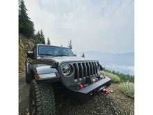 Load image into Gallery viewer, Jeep Wrangler JL JLU and Jeep Gladiator Front Alumilite Bumper With Factory Fog Lights
