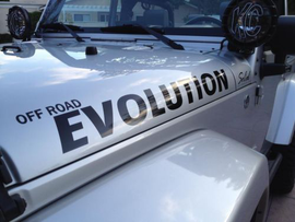 OFF ROAD EVOLUTION SIDE HOOD DECAL STICKER